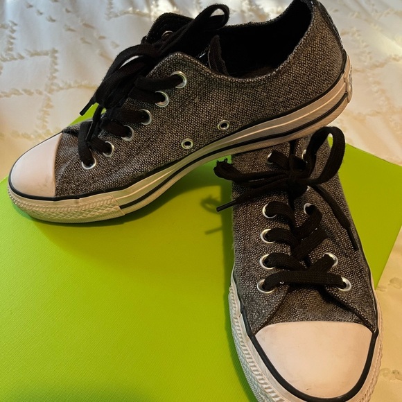 Converse All Stars- High Street Black Tweed - Picture 13 of 14